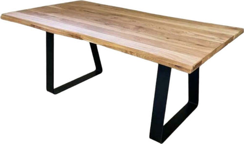 MOBILI-2G---TAVOLO-LEGNO-MASSELLO-NODO-APERTO-160X90-SP.-4-cm