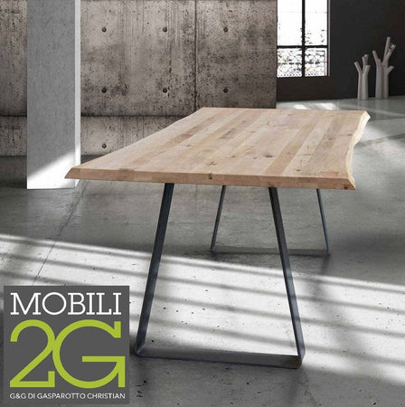 MOBILI-2G---TAVOLO-LEGNO-MASSELLO-NODO-APERTO-180X90-SP.-4-cm