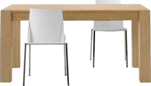 MOBILI-2G---TAVOLO-LEGNO-ROVERE-NATURALE-SPAZZOLATO-ALLUNGABILE-140-220x90