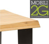 MOBILI-2G---TAVOLO-MASSELLO-NODO-APERTO-180X90-SP.-4-cm-FISSO