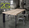 MOBILI-2G---TAVOLO-MASSELLO-NODO-APERTO-180X90-SP.-6-cm-FISSO
