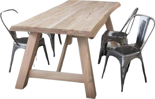 MOBILI-2G---TAVOLO-MASSELLO-NODO-APERTO-250X100-SP.-6-cm-FISSO