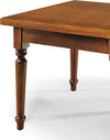 MOBILI-2G---TAVOLO-NOCE-GAMBA-TORNITA-100X100-ALLUNGABILE-A-LIBRO