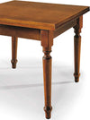 MOBILI-2G---TAVOLO-NOCE-GAMBA-TORNITA-100X100-ALLUNGABILE-A-LIBRO