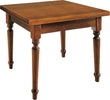 MOBILI-2G---TAVOLO-NOCE-GAMBA-TORNITA-80X80-ALLUNGABILE-A-LIBRO