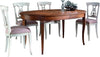 MOBILI-2G---Tavolo-ovale-allungabile-Classico-Legno-Intarsio-Tinta-Noce-160x110x77