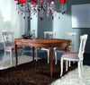 MOBILI-2G---Tavolo-ovale-allungabile-Classico-Legno-Intarsio-Tinta-Noce-160x110x77