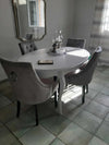 MOBILI-2G---TAVOLO-OVALE-CLASSICO-ALLUNGABILE-BIANCO-OPACO-L.160-X-P.110