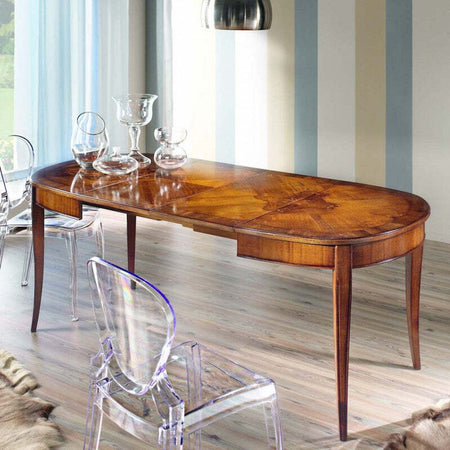 MOBILI-2G---Tavolo-ovalino-Classico-Legno-Intarsio-Venezia-Noce-115x95x77