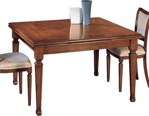 MOBILI-2G---Tavolo-quadrato-allungabile-classico-intarsio-fontana-bassano-128X128x80
