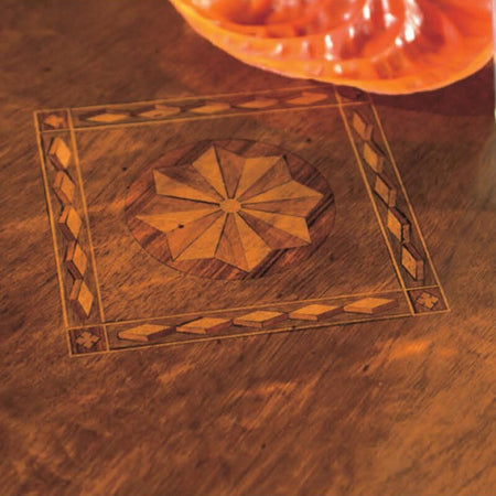 MOBILI-2G---Tavolo-quadrato-allungabile-classico-intarsio-stella-bassano-128X128x80