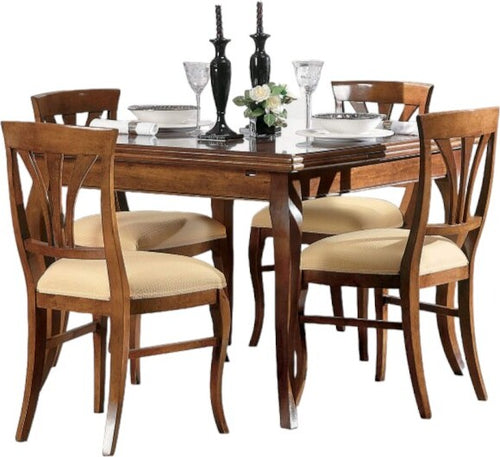 MOBILI-2G---Tavolo-quadrato-allungabile-classico-legno-bassano-110X110x80