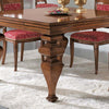 MOBILI-2G---Tavolo-quadrato-allungabile-classico-legno-tinta-noce-128X128x78