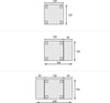 MOBILI-2G---Tavolo-quadrato-allungabile-classico-legno-tinta-noce-128X128x78