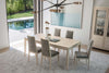 MOBILI-2G---TAVOLO-RETTANGOLARE-ALLUNGABILE-CON-DECORO-FOGLIA-IN-LEGNO-L.200-P.100-H.80