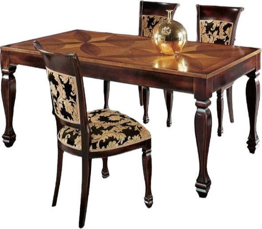 MOBILI-2G---Tavolo-rettangolare-allungabile-Legno-Intarsio-bicolore-shabby-170x90x77