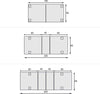 MOBILI-2G---Tavolo-rettangolare-allungabile-legno-shabby-bicolore-160X90x78