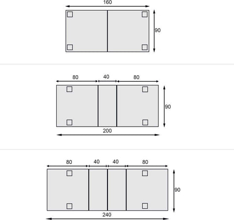 MOBILI-2G---Tavolo-rettangolare-allungabile-legno-shabby-bicolore-160X90x78