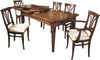 MOBILI-2G---TAVOLO-RETTANGOLARE-ALLUNGABILE-LEGNO-TINTA-NOCE-180/360X90