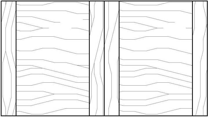 MOBILI-2G---TAVOLO-RETTANGOLARE-ALLUNGABILE-LEGNO-TINTA-NOCE-180/360X90