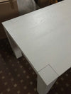 MOBILI-2G---TAVOLO-RETTANGOLARE-ALLUNGABILE-ROVERE-LACCATO-BIANCO-L.160-P.90-H.78