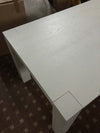 MOBILI-2G---TAVOLO-RETTANGOLARE-ALLUNGABILE-ROVERE-LACCATO-BIANCO-L.180-P.90