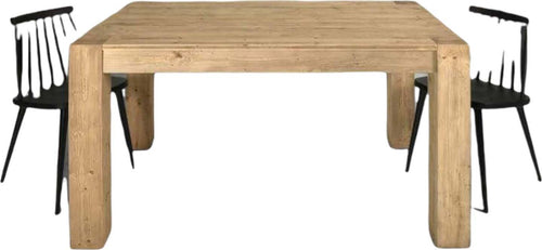 MOBILI-2G---TAVOLO-RETTANGOLARE-ALLUNGABILE-TINTA-ROVERE-NATURALE-IN-ABETE-SPAZZOLATO-160X90