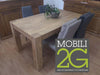 MOBILI-2G---TAVOLO-RETTANGOLARE-ALLUNGABILE-TINTA-ROVERE-NATURALE-IN-ABETE-SPAZZOLATO-160X90