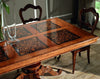 MOBILI-2G---Tavolo-rettangolare-classico-legno-Intarsio-tinta-noce-220x100x80