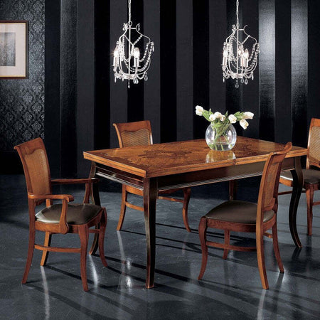 MOBILI-2G---TAVOLO-RETTANGOLARE-CLASSICO-LEGNO-SHABBY-160X90x78
