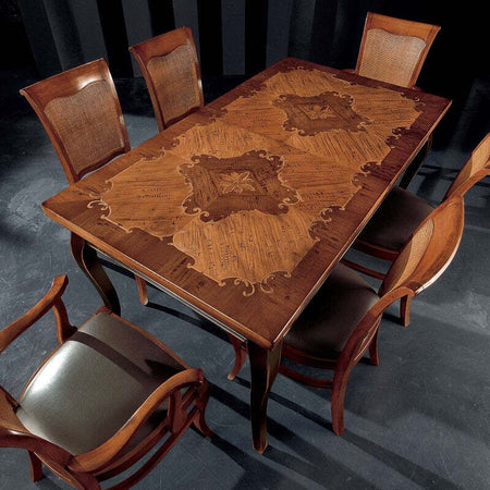 MOBILI-2G---TAVOLO-RETTANGOLARE-CLASSICO-LEGNO-SHABBY-160X90x78