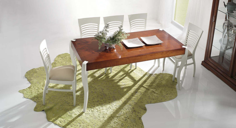 MOBILI-2G---Tavolo-Rettangolare-In-Legno-Bicolore-140x85x81-Cm-Fisso
