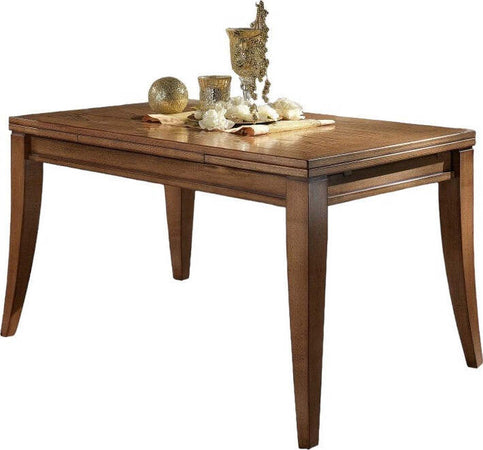 MOBILI-2G---TAVOLO-RETTANGOLARE-IN-LEGNO-DI-FRASSINO-TINTA-NOCE-160X85x79