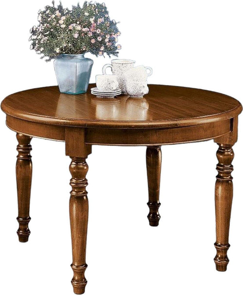 MOBILI-2G---TAVOLO-ROTONDO-ALLUNGABILE-LEGNO-MASSELLO-120-H.78