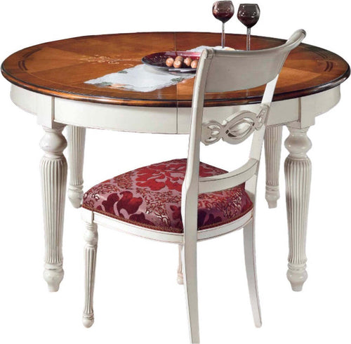 MOBILI-2G---TAVOLO-ROTONDO-ALLUNGABILE-LEGNO-SHABBY-140X140x78