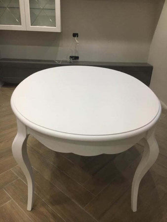 MOBILI-2G---TAVOLO-ROTONDO-BIANCO-LACCATO-SHABBY-CLASSICO-120-H.78