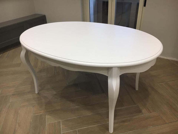 MOBILI-2G---TAVOLO-ROTONDO-BIANCO-LACCATO-SHABBY-CLASSICO-120-H.78