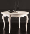 MOBILI-2G---TAVOLO-ROTONDO-BIANCO-LACCATO-SHABBY-CLASSICO-120-H.78