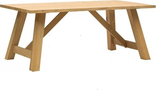 MOBILI-2G---TAVOLO-ROVERE-IMPIALLACCIATO-160X90-SP.-4-cm-FISSO