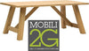 MOBILI-2G---TAVOLO-ROVERE-IMPIALLACCIATO-160X90-SP.-4-cm-FISSO