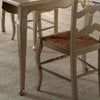 MOBILI-2G---TAVOLO-SHABBY-ALLUNGABILE-GAMBE-A-SPILLO-IN-LEGNO-AVORIO-L.160-P.90-H.78
