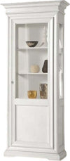 MOBILI-2G---VETRINA-1-PORTA-DX-SX-IN-LEGNO-LACCATO-BIANCO-MISURE-L.86-P.51-H.215