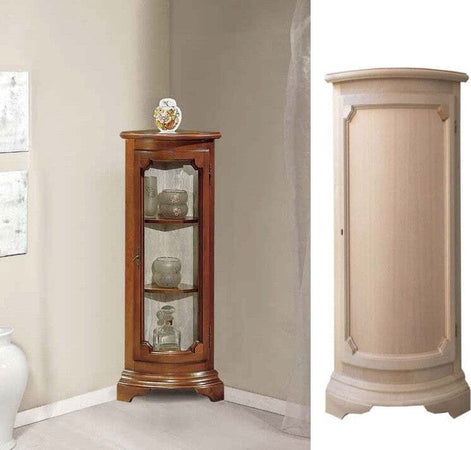MOBILI-2G---Vetrina-ad-angolo-vetro-curvo-classica-Legno-tinta-noce-33X33X112