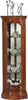 MOBILI-2G---Vetrina-ad-angolo-vetro-curvo-classica-Legno-tinta-noce-33X33X138