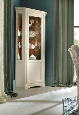 MOBILI-2G---VETRINA-ANGOLO-SHABBY-IN-LEGNO-MASSELLO-1-PORTA-LACCATO-AVORIO-L.76-P.76-H.215