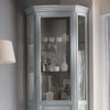 MOBILI-2G---VETRINA-ANGOLO-SHABBY-IN-LEGNO-MASSELLO-1-PORTA-LACCATO-BIANCO-L.75-P.75-H.215