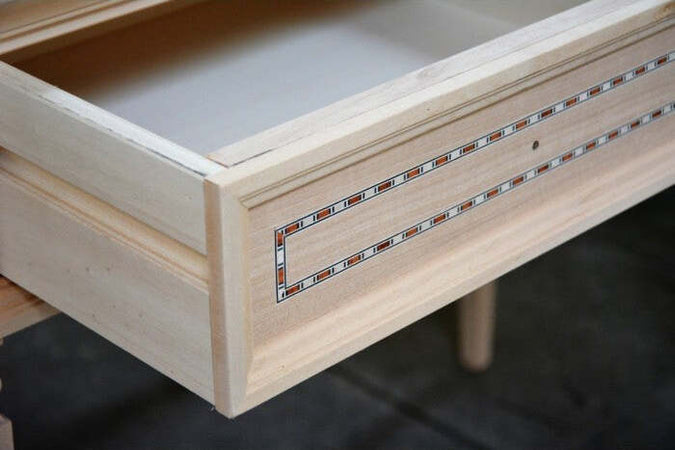 MOBILI-2G---VETRINA-CLASSICA-1-PORTA-1-CASSETTO-IN-LEGNO-GREZZO-L.75-P.43-H.135