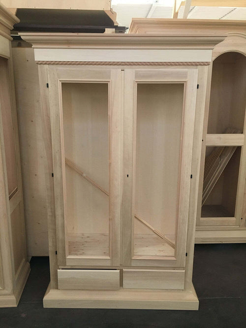 MOBILI-2G---VETRINA-CLASSICA-2-PORTE-IN-LEGNO-GREZZO-L.125-P.48-H.196