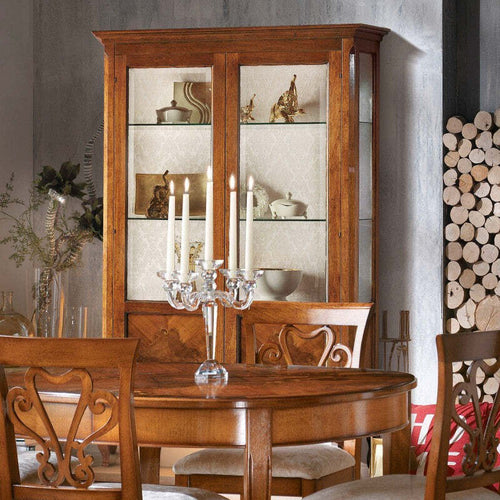 MOBILI-2G---Vetrina-classica-2-porte-legno-bassano-125X43x207