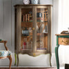 MOBILI-2G---Vetrina-classica-2-porte-legno-shabby-100X40X150